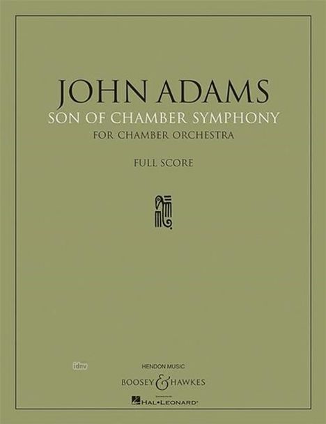 John Adams: Son of Chamber Symphony, Noten