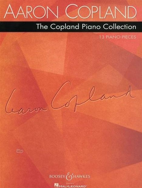 Aaron Copland: The Copland Piano Collection, Noten