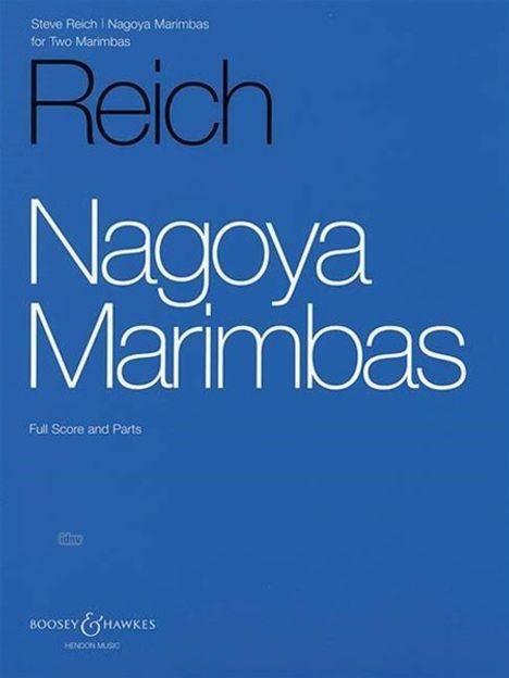 Steve Reich: Nagoya Marimbas, Noten