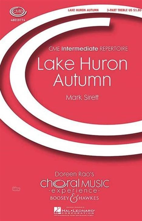 Mark Sirett: Lake Huron Autumn, Noten