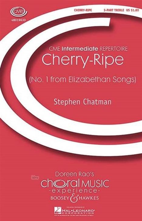 Stephen Chatman: Elizabethan Songs, Noten