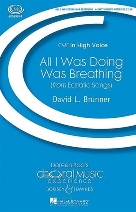 David L. Brunner: All I was doing was breathing, Noten
