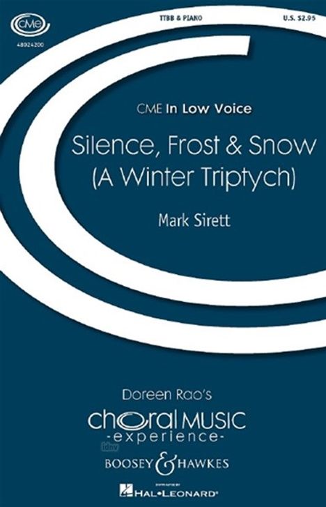 Mark Sirett: Silence, Frost &amp; Snow, Noten