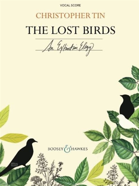 Christopher Tin: The Lost Birds, Noten