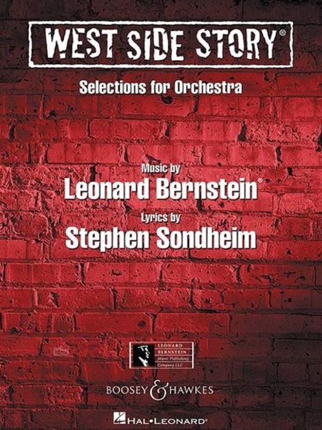 Leonard Bernstein: West Side Story, Noten
