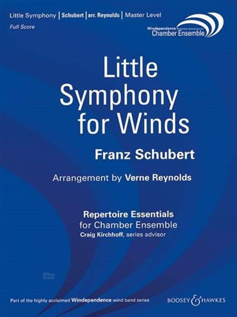 Franz Schubert: Little Symphony for Winds, Noten