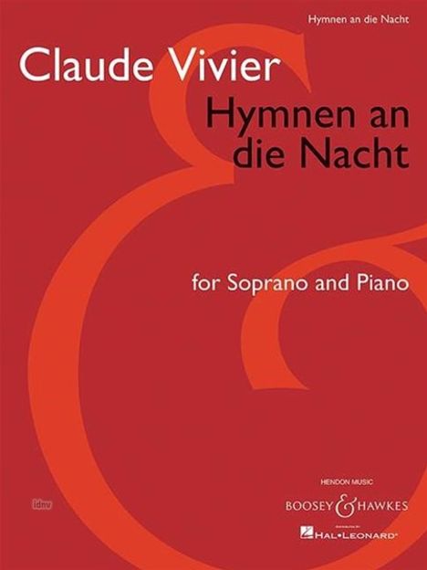 Claude Vivier: Hymnen an die Nacht (1975), Noten