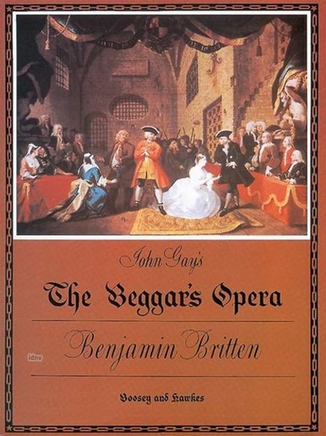 The Beggar's Opera op. 43, Noten