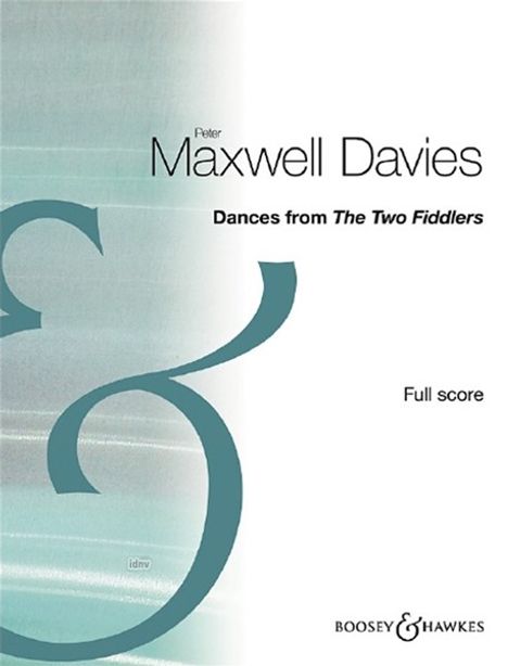 Peter Maxwell Davies: Dances, Noten