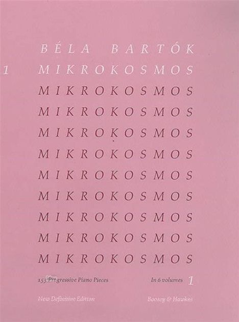 Bela Bartok: Bartók,B.           :Mikrokosmos 1 /Klav, Noten