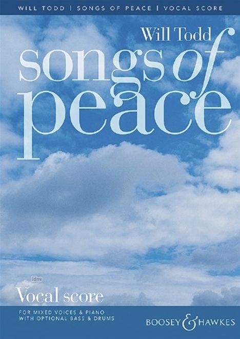 Will Todd: Songs of Peace, Noten