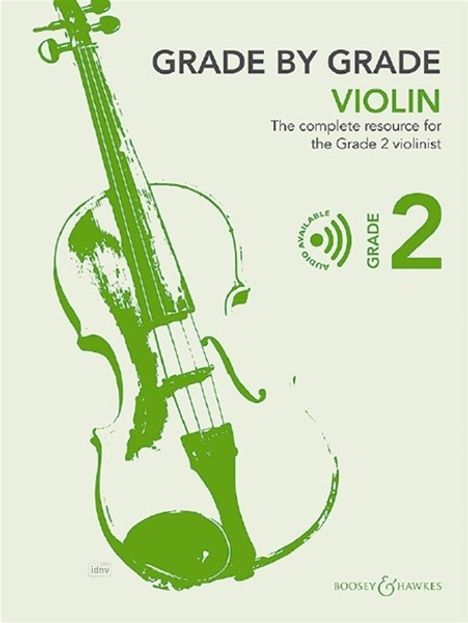 Grade by Grade - Violin Grade 2. Violine und Klavier., Buch