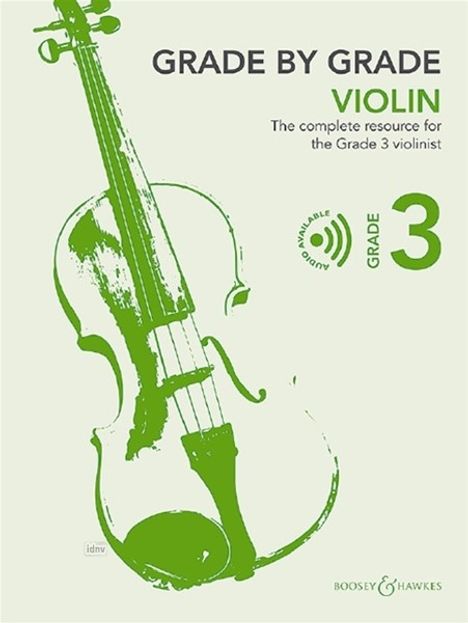 Grade by Grade - Violin Grade 3. Violine und Klavier., Buch