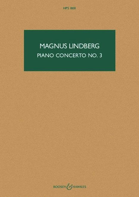 Piano Concerto No. 3, Buch