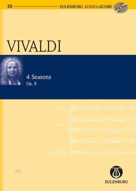 Vivaldi, A: Die vier Jahreszeiten/m. CD, Buch