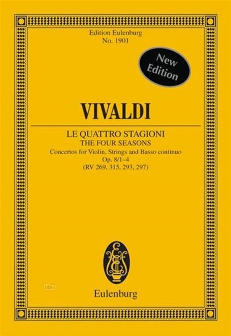 Antonio Vivaldi: Die vier Jahreszeiten, Buch