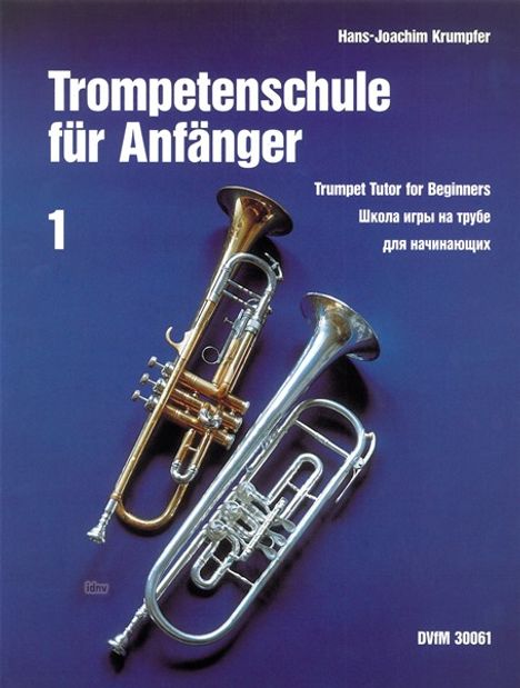 Trompetenschule für Anfänger. Tl.1, Noten