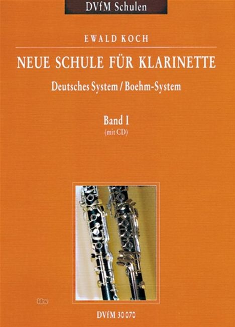 Ewald Koch: Neue Schule für Klarinette 1, m. Audio-CD, Noten