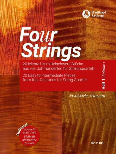 Neumann, E: Fo(u)r Strings, Heft 1 -20 leichte bis mittelsch, Buch