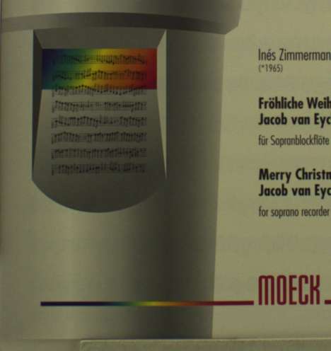 Ines Zimmermann: Fröhliche Weihnachten, Jacob v, Noten