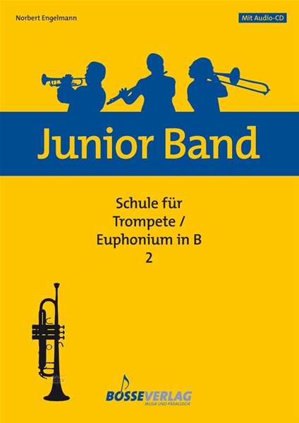 Schule für Trompete / Euphonium in B, m . Audio-CD. Bd.2, Noten