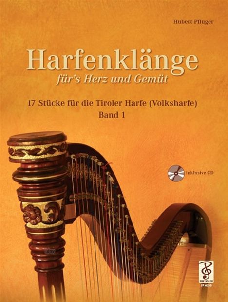 Hubert Pfluger: Harfenklänge fürs Herz und Gem, Noten