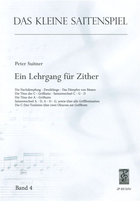 Peter Suitner: Das kleine Saitenspiel, Folge 4, Noten