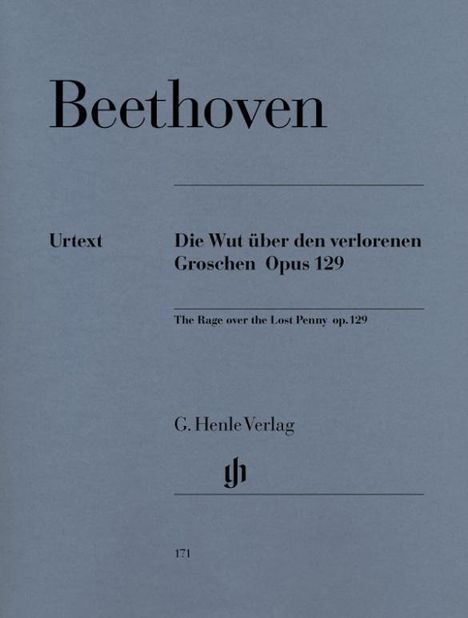 Beethoven, L: Alla Ingharese quasi un Capriccio G-dur op. 12, Noten