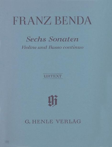 Frantisek Benda: Benda, F: 6 Sonaten, Noten