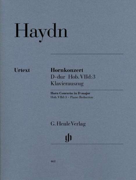 Haydn, J: Konzert für Horn und Orchester D-dur Hob. VIId:3, Noten
