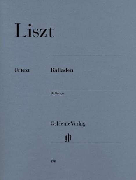 Liszt, Franz - Balladen, Noten