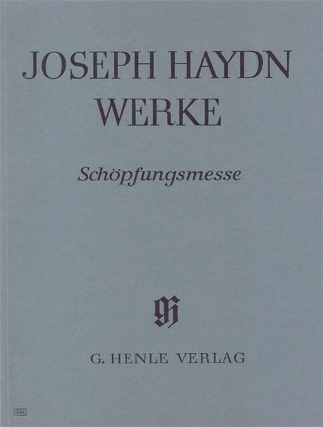 Joseph Haydn: Messe Nr. 11 Hob. XXII: 13 "Schöpfungsmesse (1801)", Noten