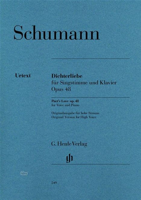 Dichterliebe op.48, Gesang und Klavier, Buch