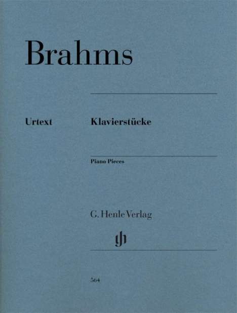 Johannes Brahms (1833-1897): Klavierstücke, Buch