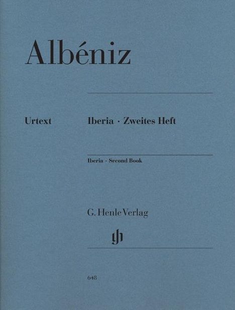 Albéniz, I: Iberia - Zweites Heft, Buch