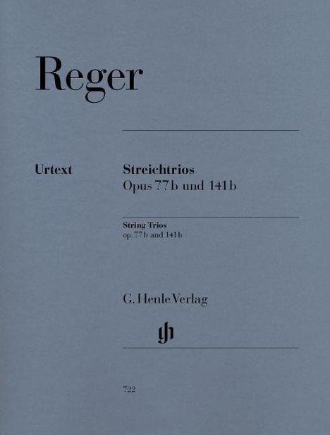 Streichtrios a-moll op.77b und d-moll op.141b, Violine, Viola und Violoncello, Noten