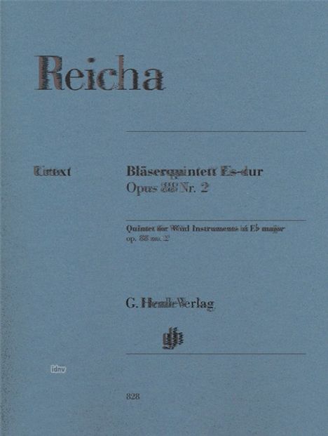 Bläserquintett Es-Dur op.88 Nr.2, Stimmensatz, Noten