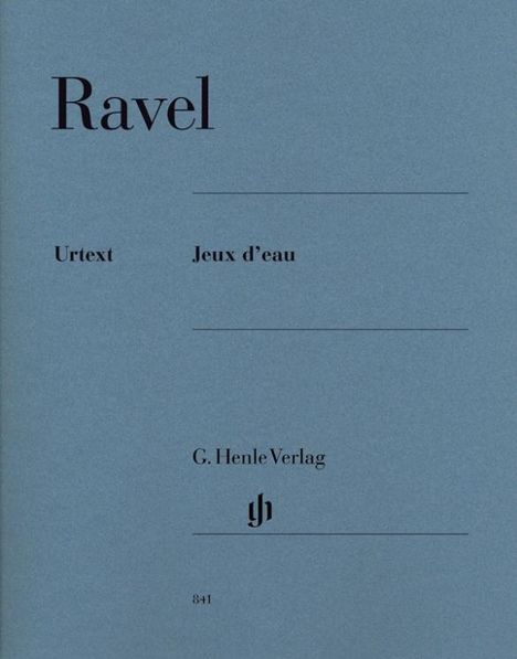 Maurice Ravel: Ravel, Maurice - Jeux d'eau, Noten