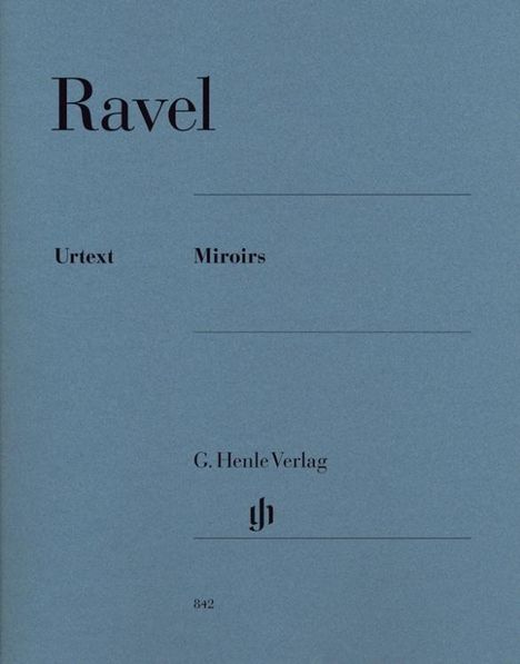 Maurice Ravel: Ravel, Maurice - Miroirs, Noten