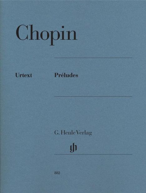 Frederic Chopin: Préludes, Noten