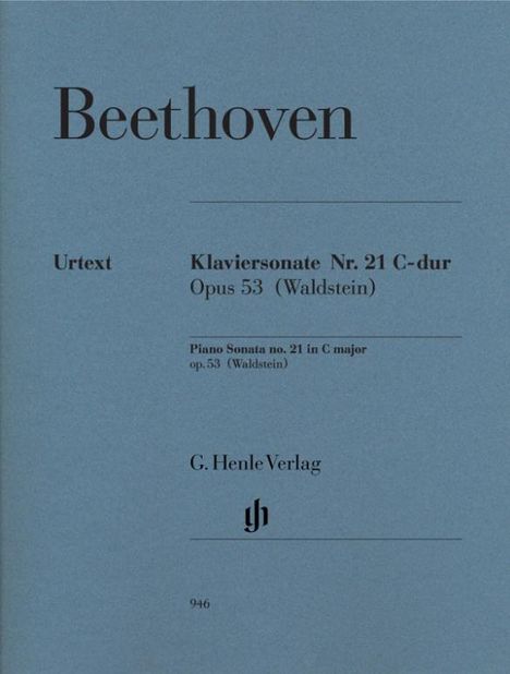 Beethoven, Ludwig van - Klaviersonate Nr. 21 C-dur op. 53 (Waldstein), Noten
