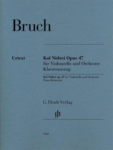 Kol Nidrei op. 47 for Violoncello and Orchestra, Buch