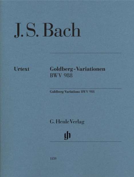 Goldberg-Variationen BWV 988, Noten