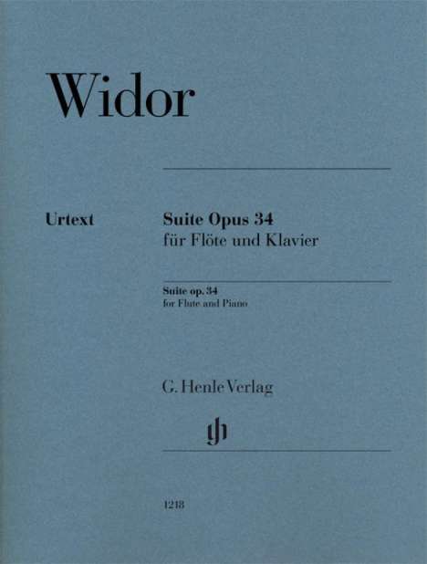 Suite op. 34 for Flute and Piano, Noten