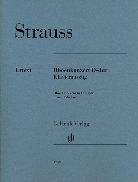 Strauss, R: Oboenkonzert D-dur, Buch