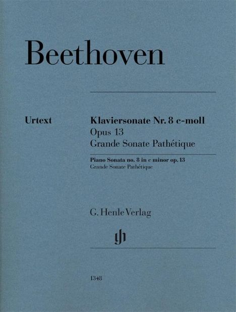 Klaviersonate Nr. 8 c-moll op. 13 (Grande Sonate Pathétique), Buch