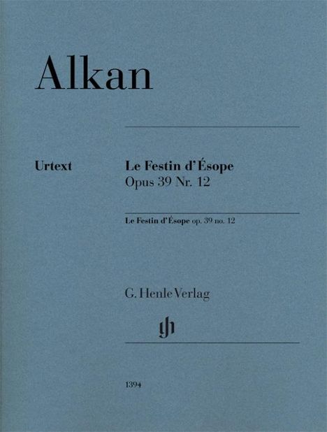 Le Festin d'Ésope op. 39,12, Buch
