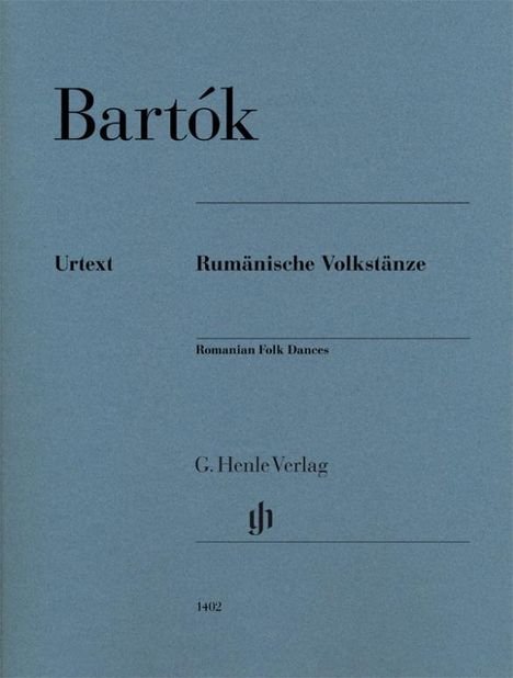 Bela Bartok: Rumänische Volkstänze, Noten