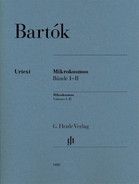 Bela Bartok: Mikrokosmos Bände I-II, Urtext, Noten