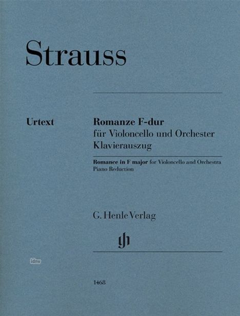 Strauss, R: Violoncello Romance F major, Buch